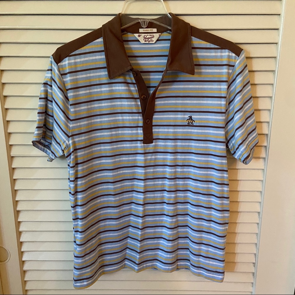 Original Penguin striped polo